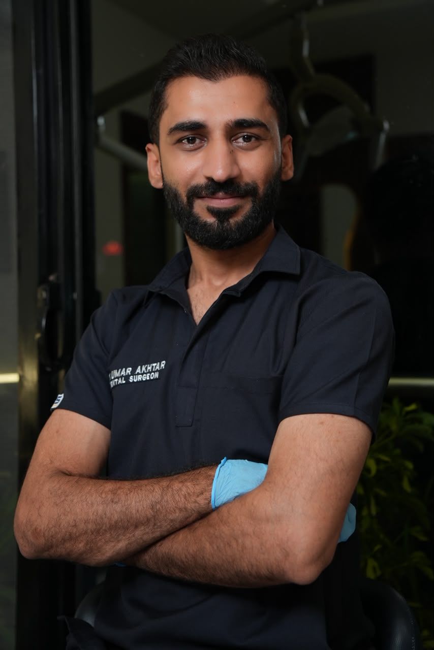 Dr. Umar Akhtar, prosthodontist and implantologist